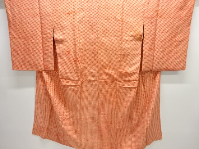 JAPANESE KIMONO / ANTIQUE JUBAN / SILK / HITTA PATTERN